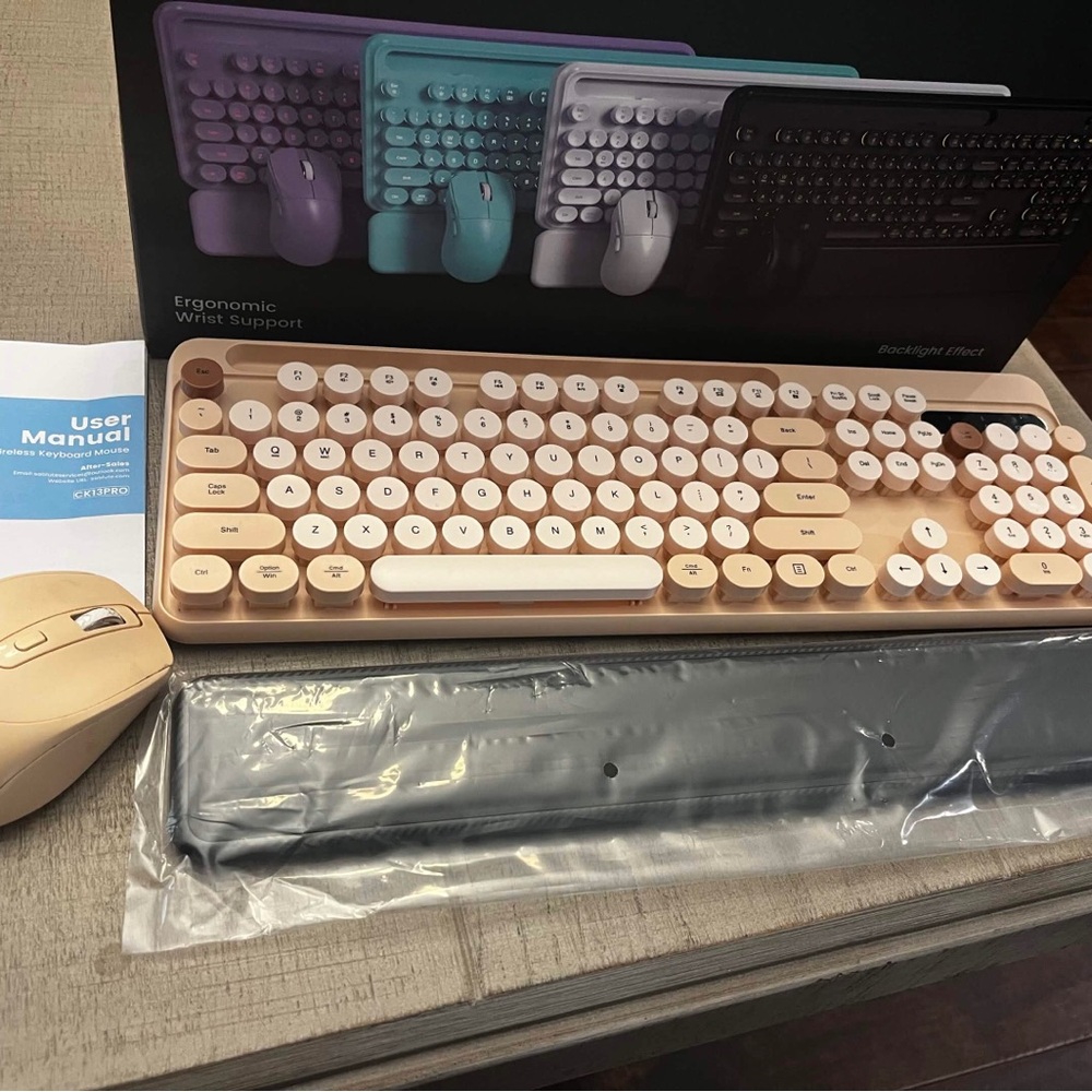 Wireless Keyboard and Mouse Set